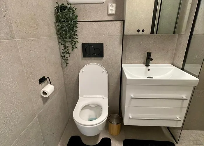 Modern Only 5 Minutes From Centre 아파트 베르겐